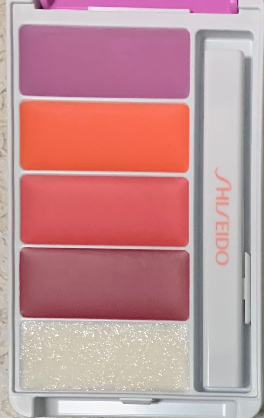 アクアジェル リップパレット/SHISEIDO/口紅を使ったクチコミ(3枚目)