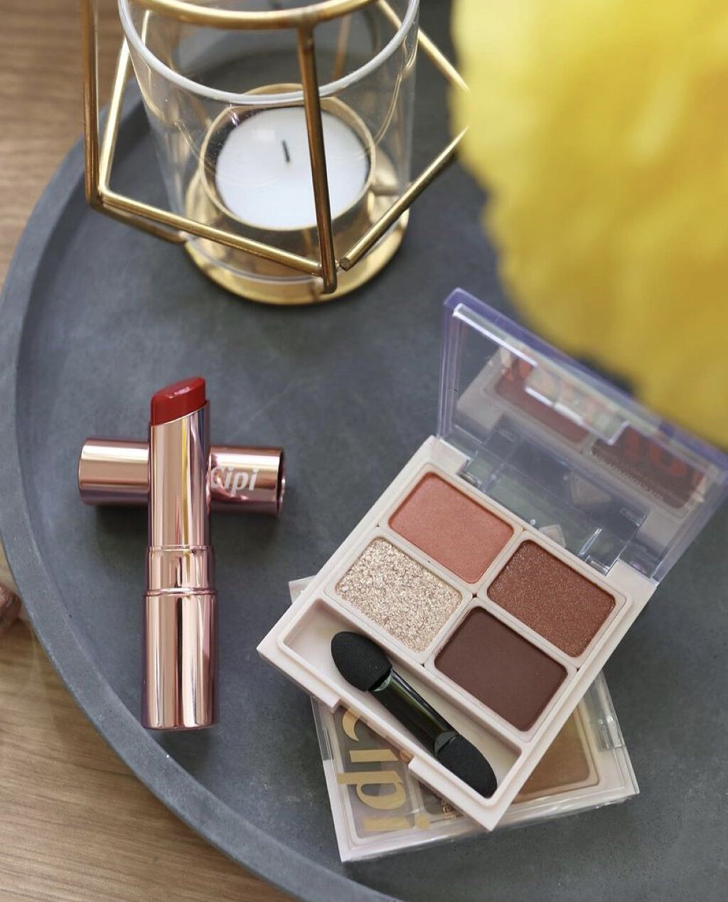 ブリュレリップティント 04 マカロンピンク/CipiCipi/リップティントを使ったクチコミ（2枚目）