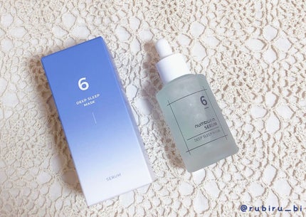 6番  爆睡マスクパックセラム/numbuzin/美容液を使ったクチコミ(1枚目)