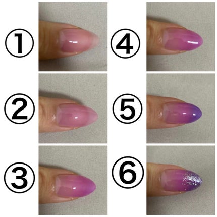 ジェルネイル(ライト対応)/セリア/ジェルネイルを使ったクチコミ(2枚目)