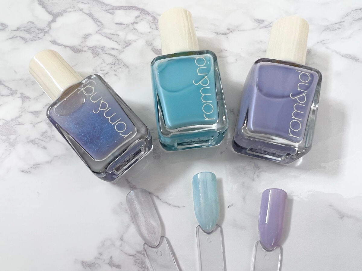 ムードペブルネイル/rom&nd/マニキュアを使ったクチコミ(2枚目)