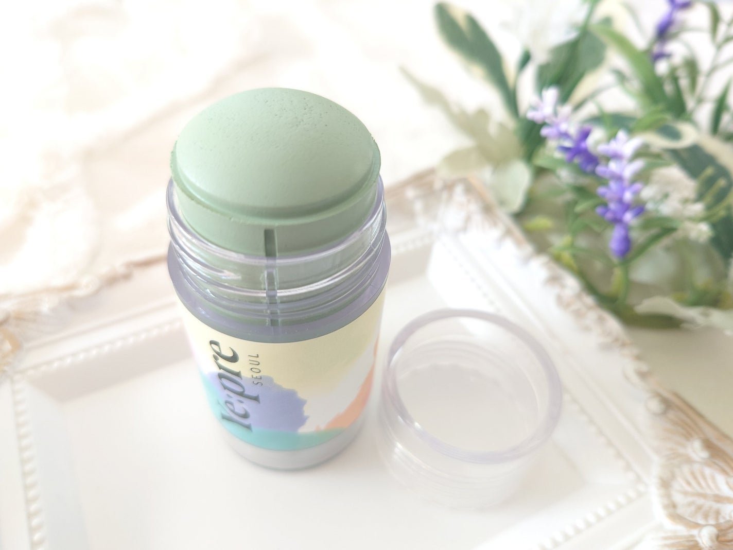 グリーンティークレイスティックマスク/イェプリ/洗い流すパック・マスクを使ったクチコミ(3枚目)