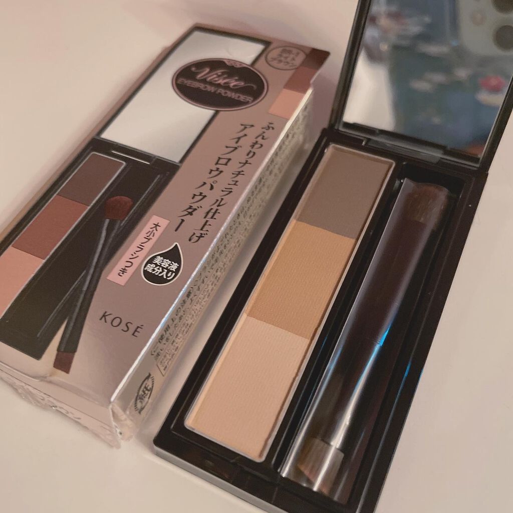 ケイト デザイニングアイブロウ3D/KATE/パウダーアイブロウを使ったクチコミ（2枚目）