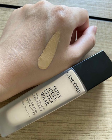 タンイドル ウルトラ ウェア リキッド/LANCOME/リキッドファンデーションを使ったクチコミ(1枚目)