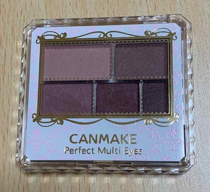 パーフェクトマルチアイズ/キャンメイク/アイシャドウパレットを使ったクチコミ(1枚目)