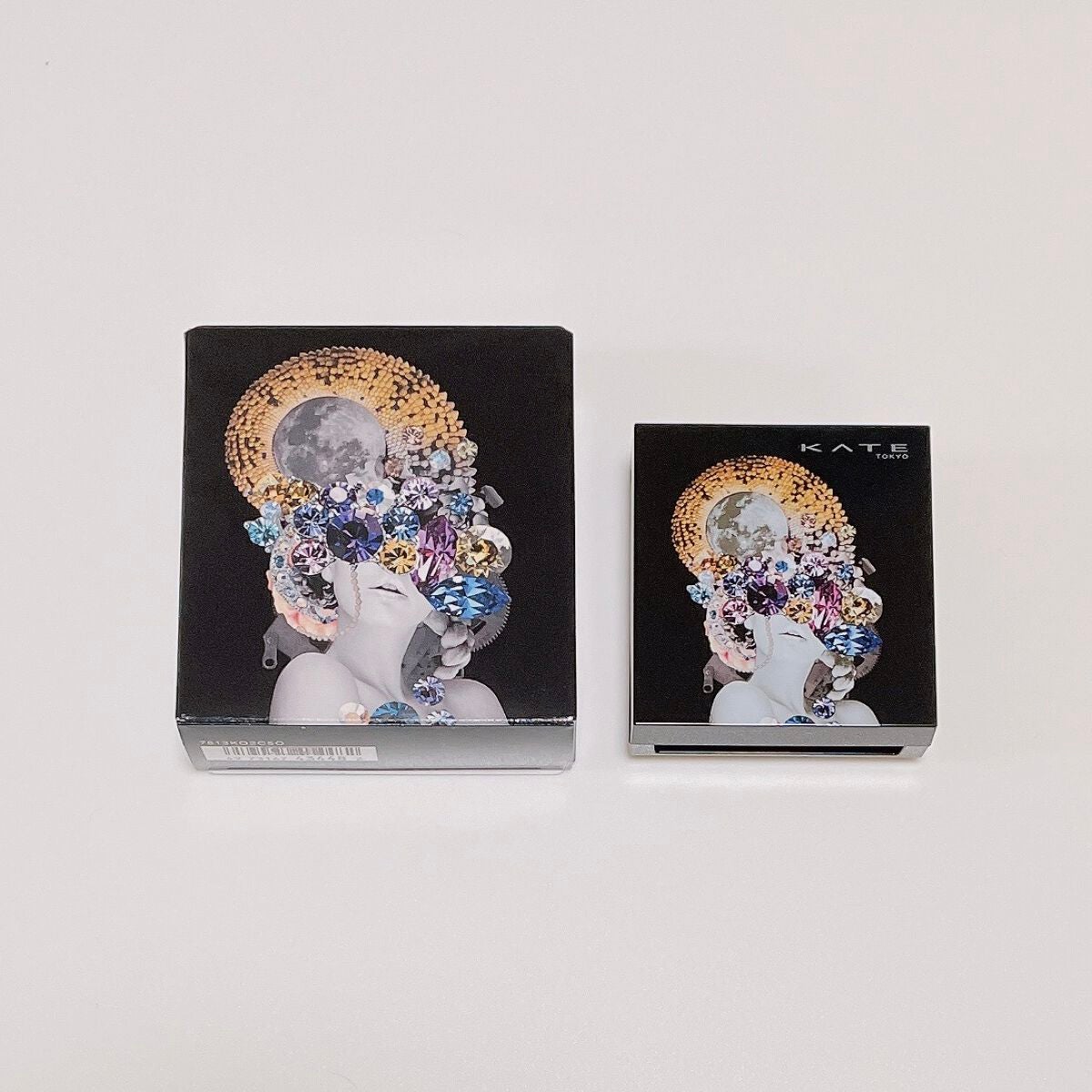 オーロラライズグロウハイライター/KATE/パウダーハイライトを使ったクチコミ(2枚目)