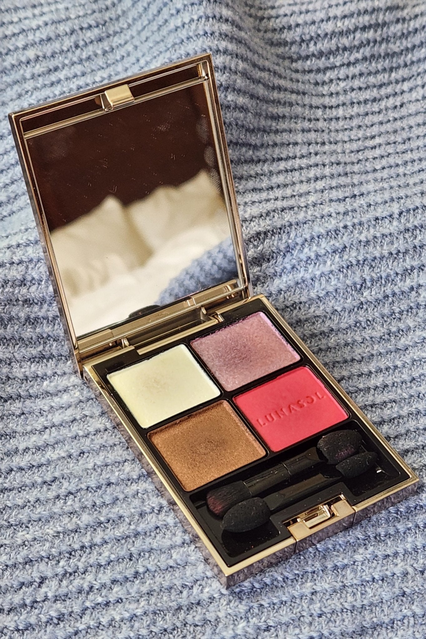 アイカラーレーション/LUNASOL/アイシャドウパレットを使ったクチコミ(4枚目)