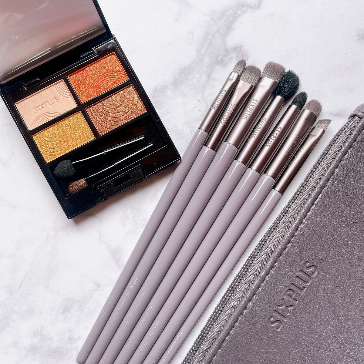 SIXPLUS 4色アイシャドウ/SIXPLUS/アイシャドウパレットを使ったクチコミ(4枚目)