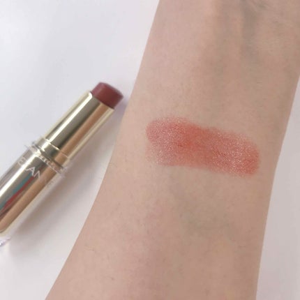 ラスティンググロスリップ/CEZANNE/口紅を使ったクチコミ(3枚目)