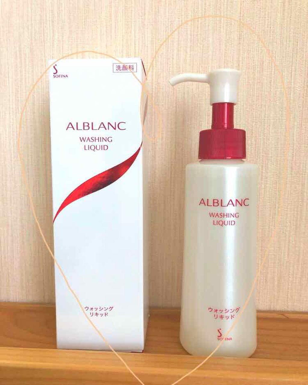 ウォッシングリキッド/ALBLANC/洗顔フォームを使ったクチコミ(1枚目)