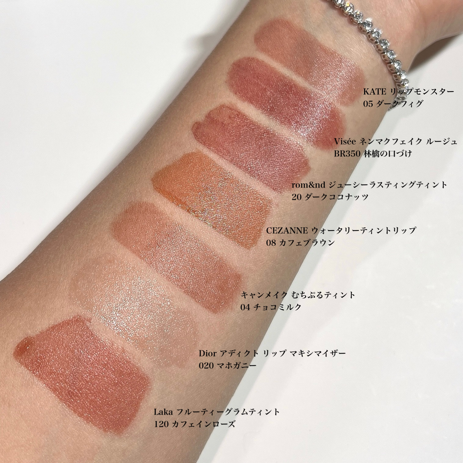 フルーティーグラムティント/Laka/リップティントを使ったクチコミ（3枚目）