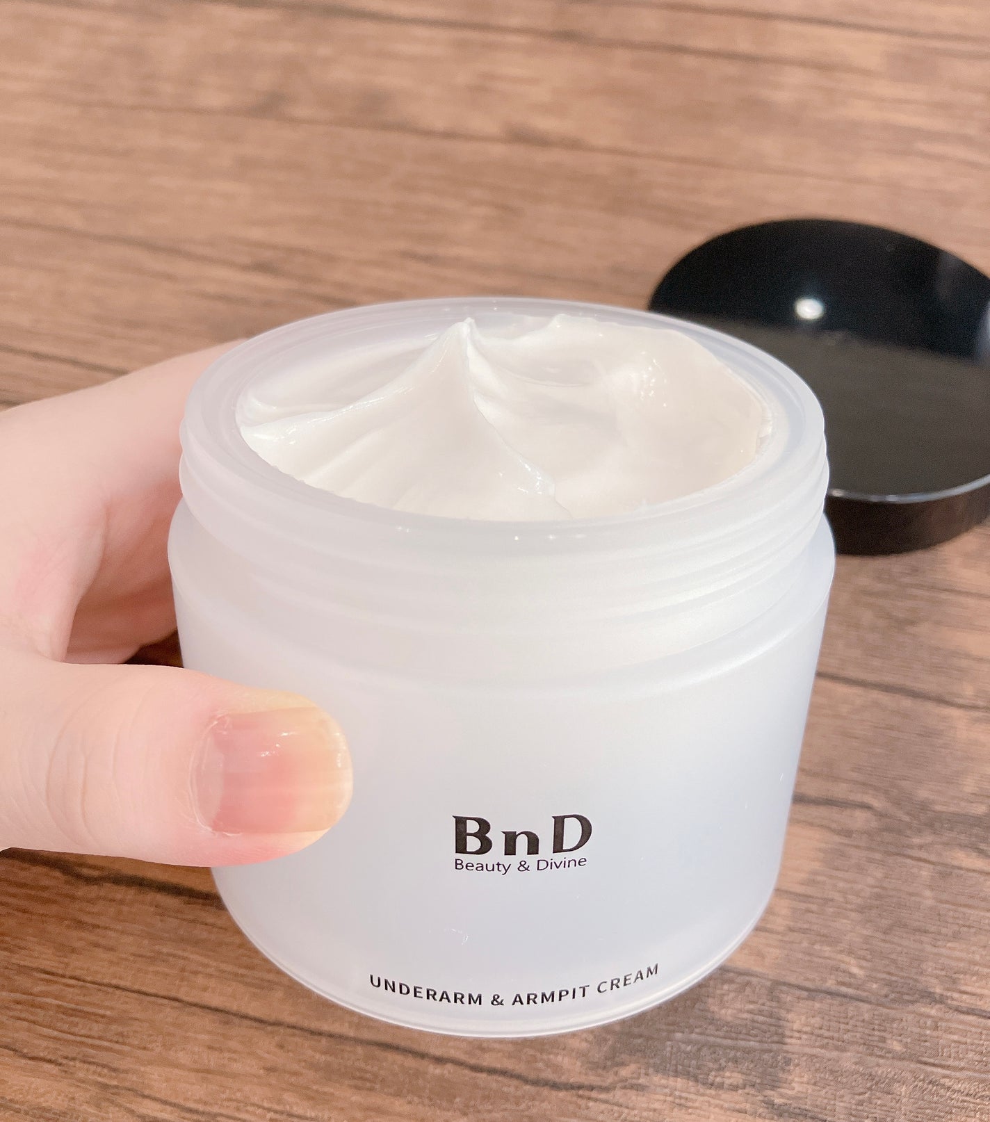 BnDアンダーアームクリーム(ボディクリーム)/BnD/デリケートゾーンケアを使ったクチコミ(2枚目)