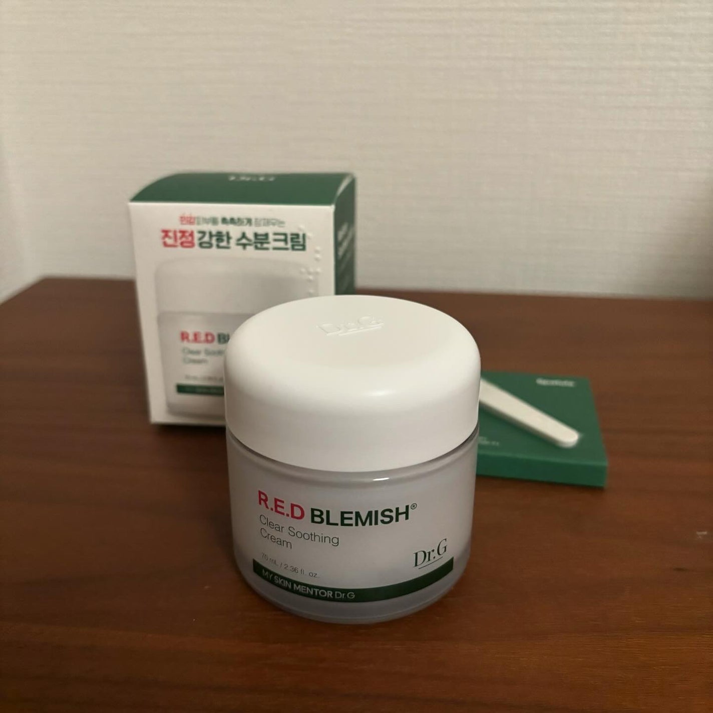 レッドブレミッシュ クリアスージングクリーム/Dr.G/フェイスクリームを使ったクチコミ(1枚目)