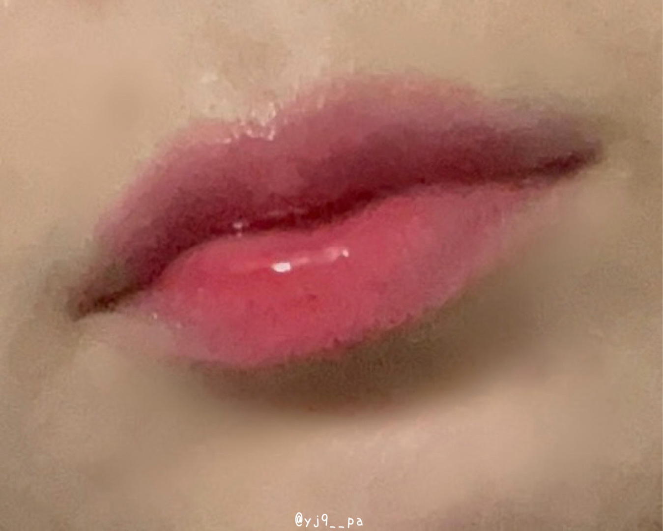 ペリペラ インク ムード グロイ ティント/PERIPERA/リップティントを使ったクチコミ（2枚目）