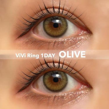 ViVi Ring 1day/OLENS/ワンデー（１DAY）カラコンを使ったクチコミ（2枚目）