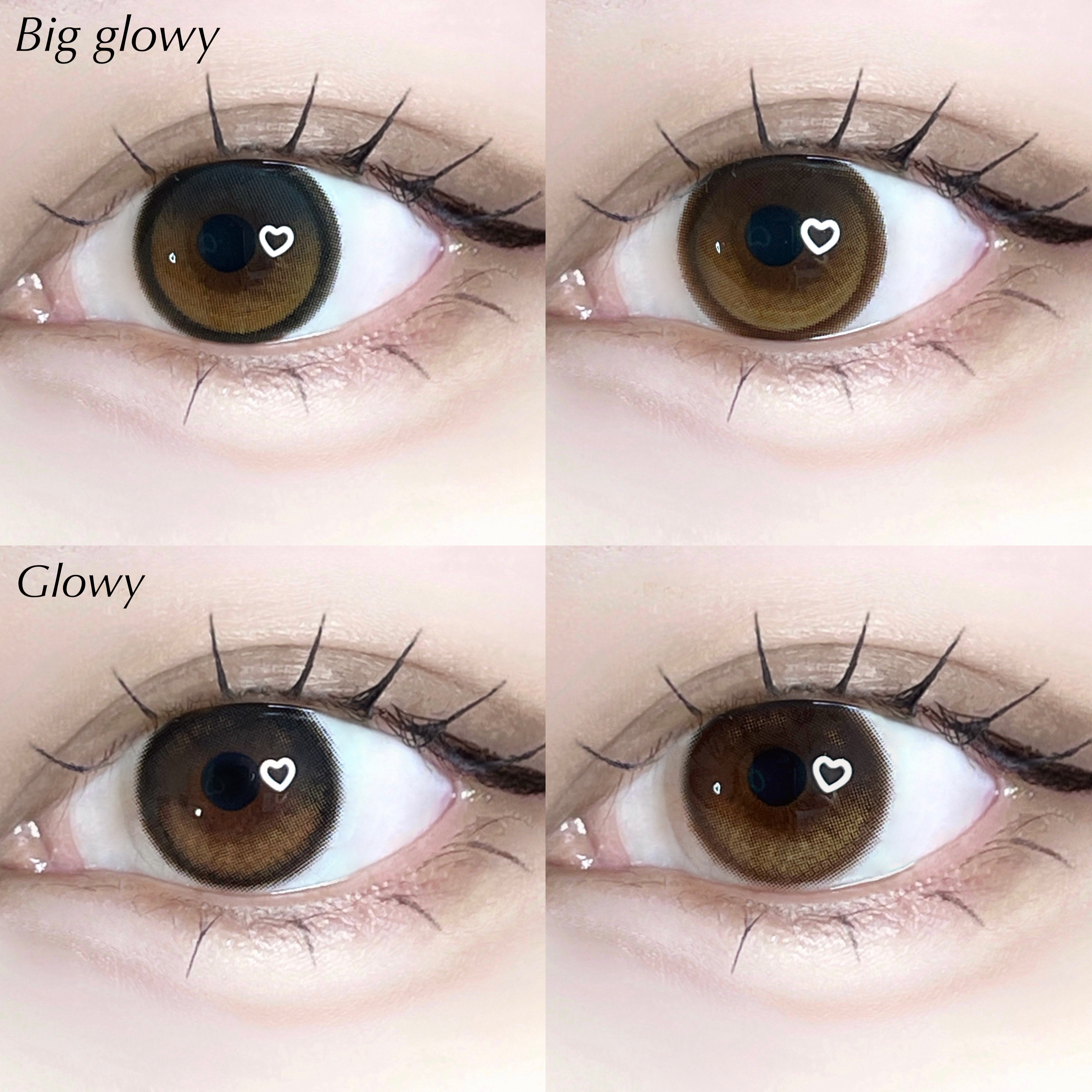 Glowy 1day/OLENS/ワンデー（１DAY）カラコンを使ったクチコミ（3枚目）