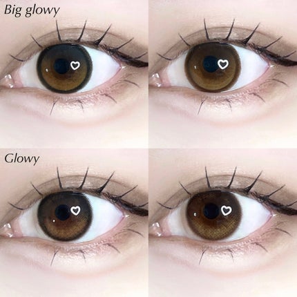 Glowy 1day/OLENS/ワンデー(1DAY)カラコンを使ったクチコミ(3枚目)