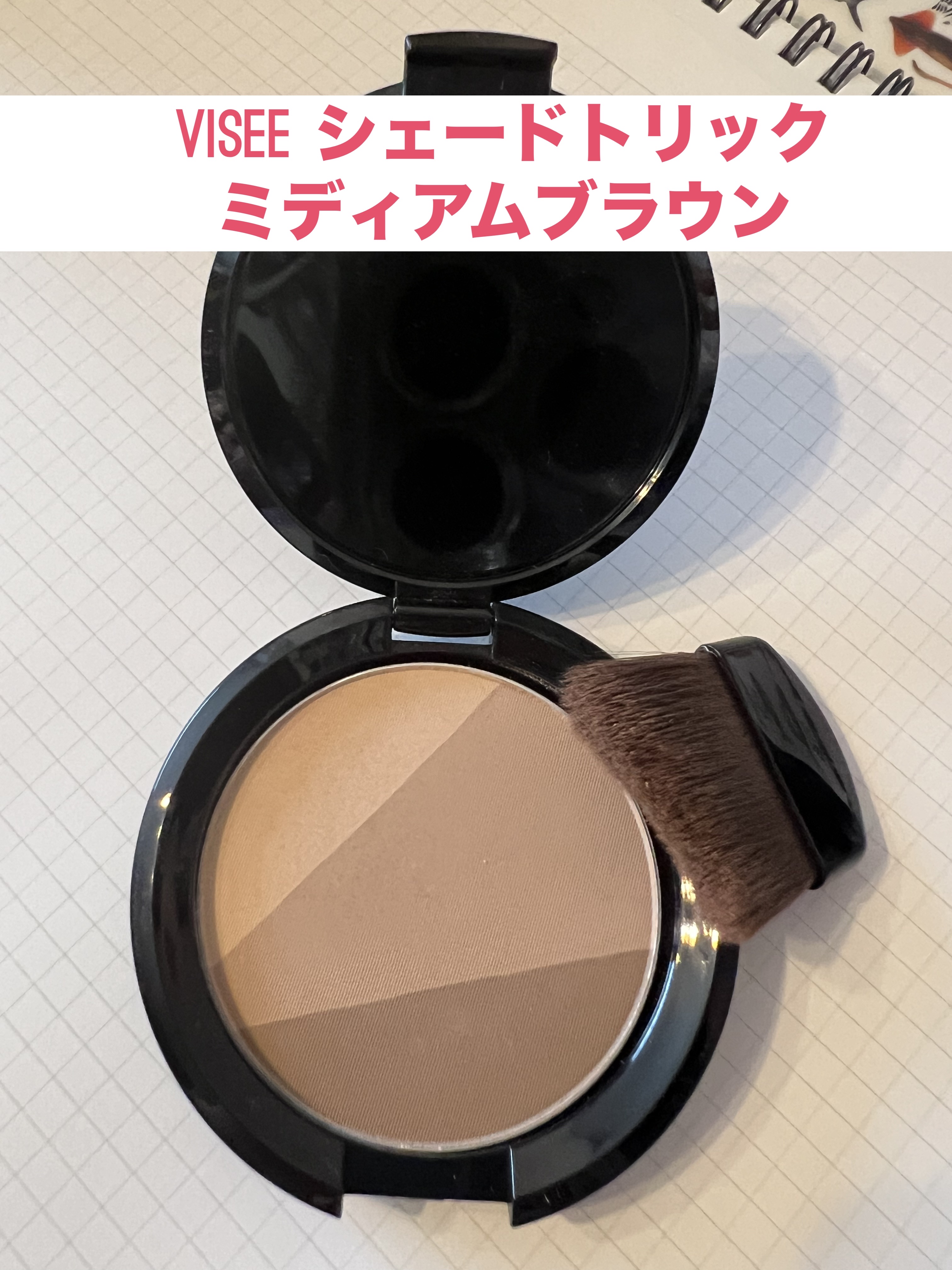 シェード トリック/Visée/シェーディングを使ったクチコミ（1枚目）