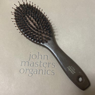 コンボパドルブラシ/john masters organics/ヘアブラシを使ったクチコミ（1枚目）