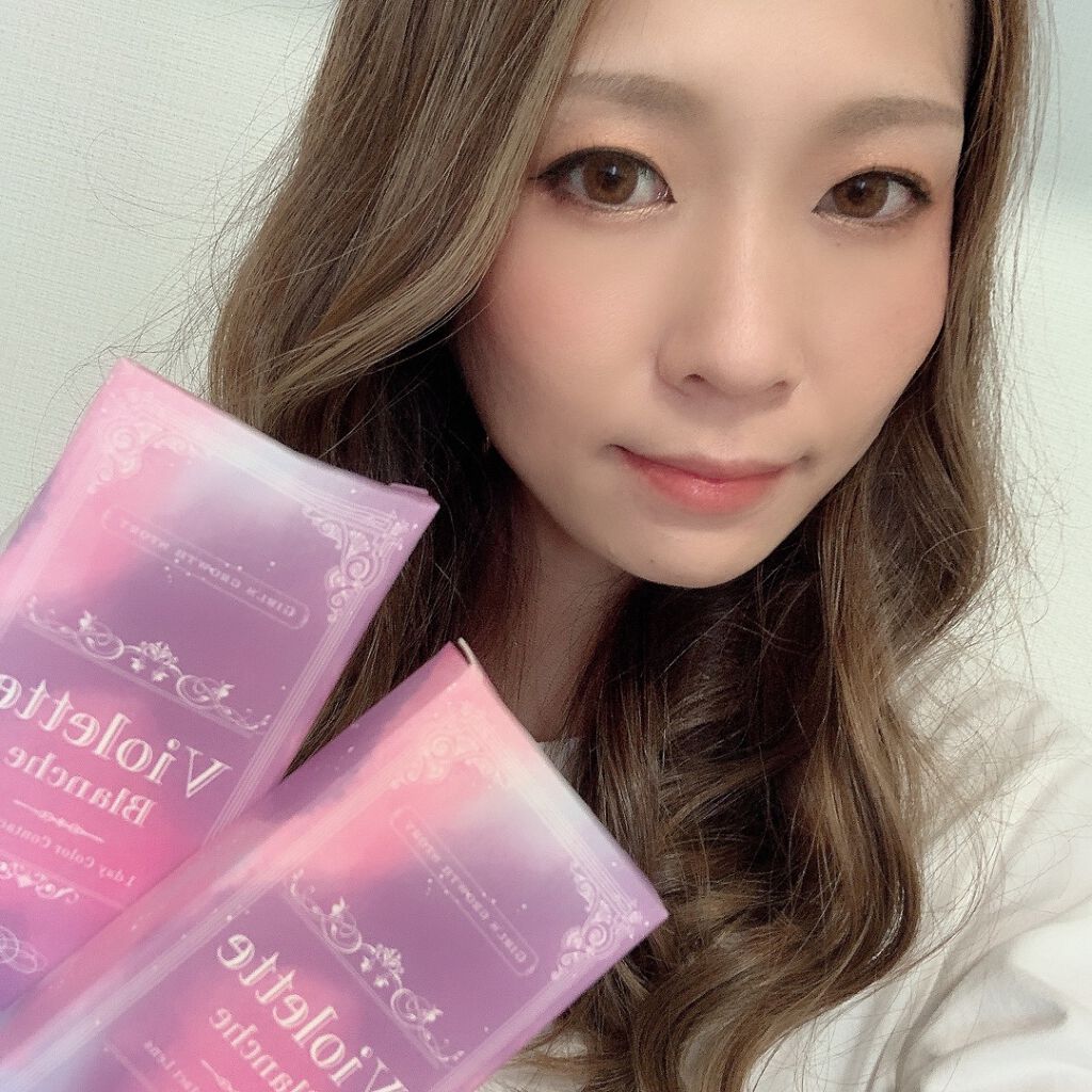 ヴィオレットブランシュ/ヴァイオレットブランシュ/カラーコンタクトレンズを使ったクチコミ(4枚目)