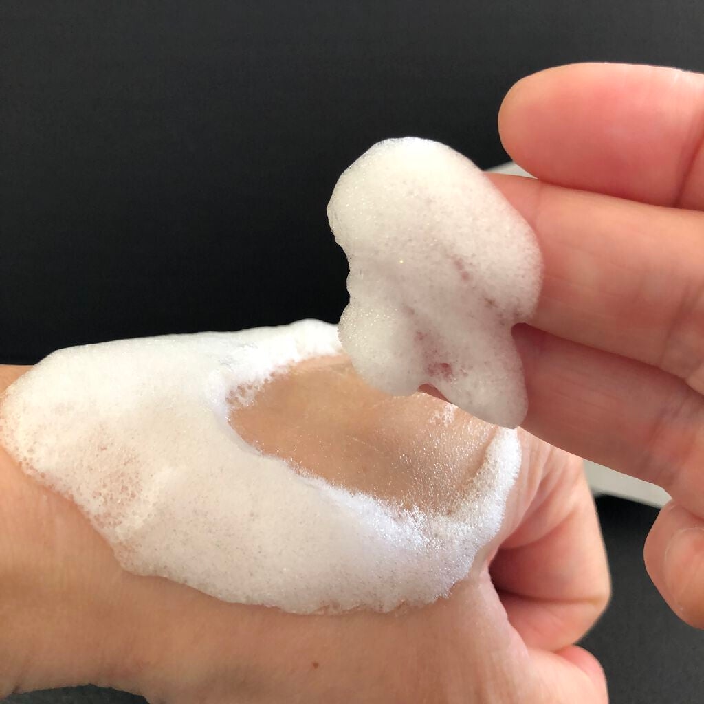 KC むきタマつるん 発泡美容液クレンジング/ハーブ健康本舗/クレンジングジェルを使ったクチコミ(8枚目)