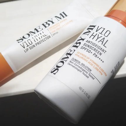 V10 ヒアル アンチオキシデント サンスクリーン 日焼け止め UVクリーム/SOME BY MI/日焼け止めクリームを使ったクチコミ(6枚目)