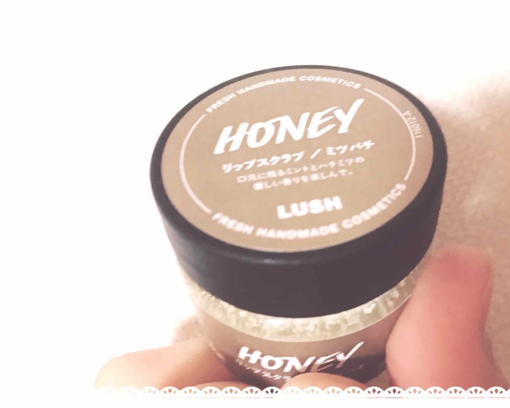 ミツバチ リップスクラブ/ラッシュ/リップスクラブを使ったクチコミ(1枚目)