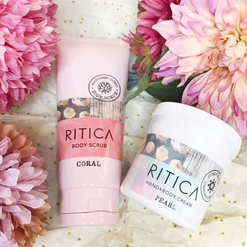 RITICA ハンド&ボディクリーム パール/ロゼット/ボディクリームを使ったクチコミ(1枚目)