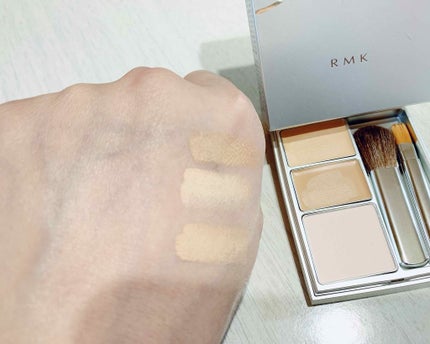 スーパーベーシック コンシーラーパクト/RMK/パレットコンシーラーを使ったクチコミ(2枚目)