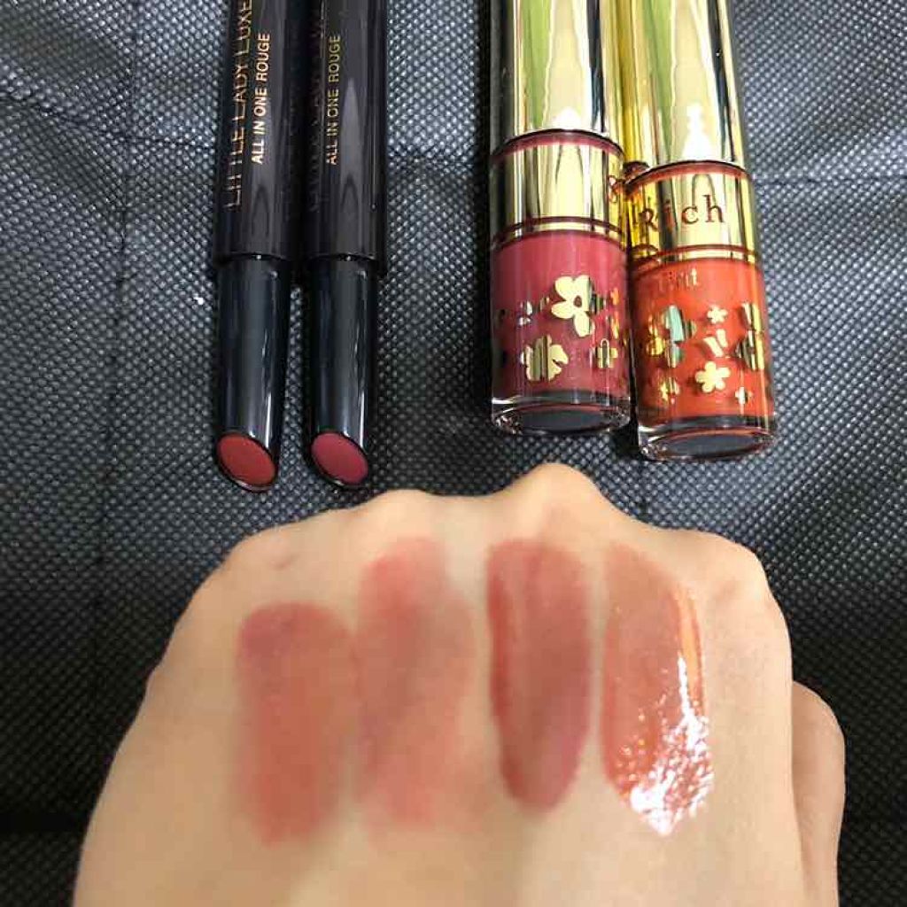 オールインワンルージュ/リトルレディ リュクス/リップグロスを使ったクチコミ（2枚目）