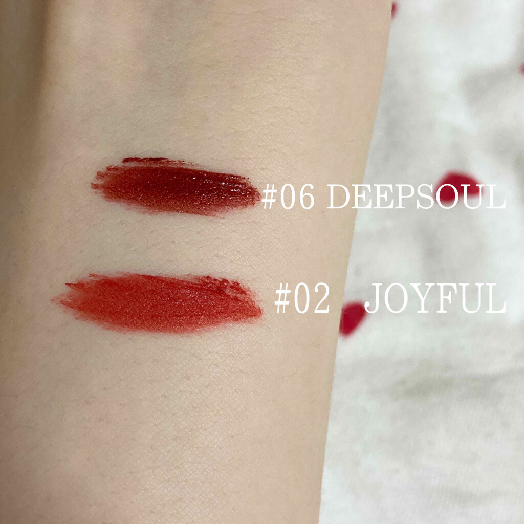 ゼロベルベットティント/rom&nd/リップティントを使ったクチコミ（3枚目）