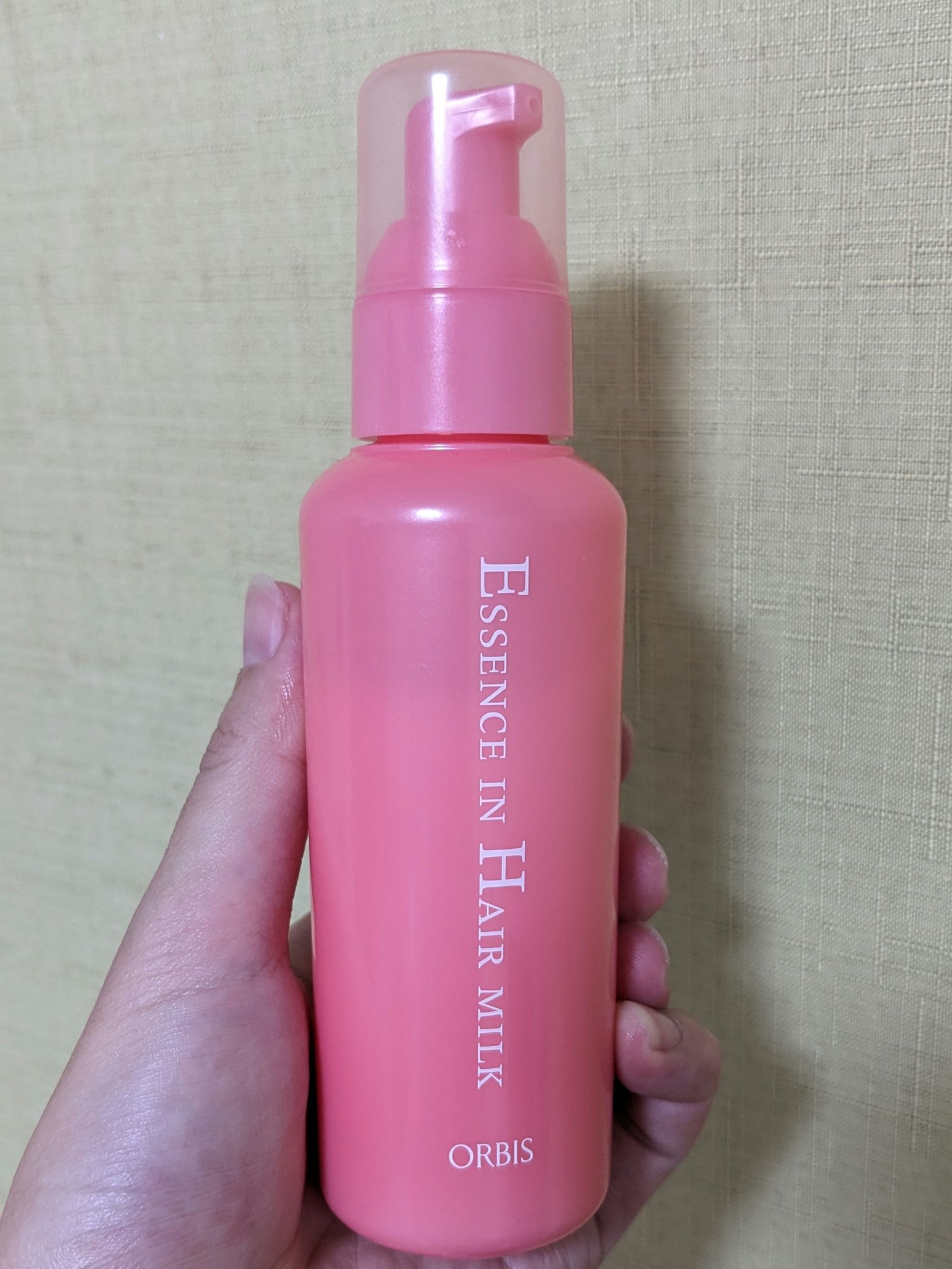 エッセンスインヘアミルク/オルビス/ヘアミルクを使ったクチコミ（1枚目）