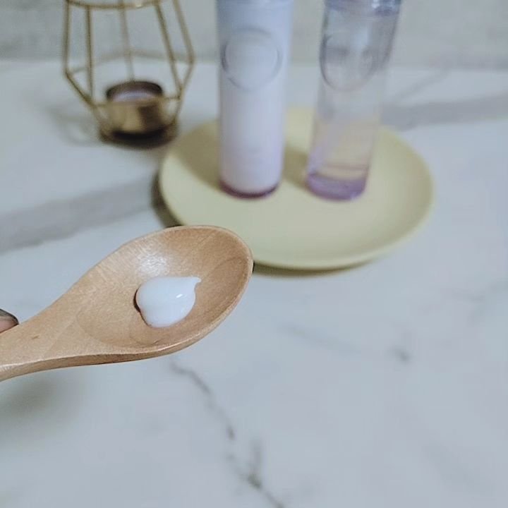 プルント リライト美容液ヘアミルク/Purunt./ヘアミルクを使ったクチコミ（3枚目）