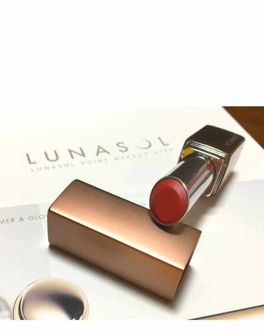 エアリーグロウ リップス/LUNASOL/口紅を使ったクチコミ(1枚目)