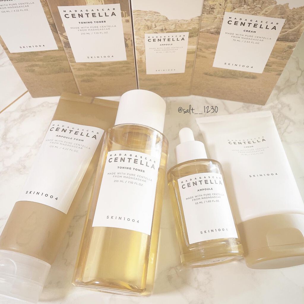 センテラ アンプル/SKIN1004/美容液を使ったクチコミ（1枚目）