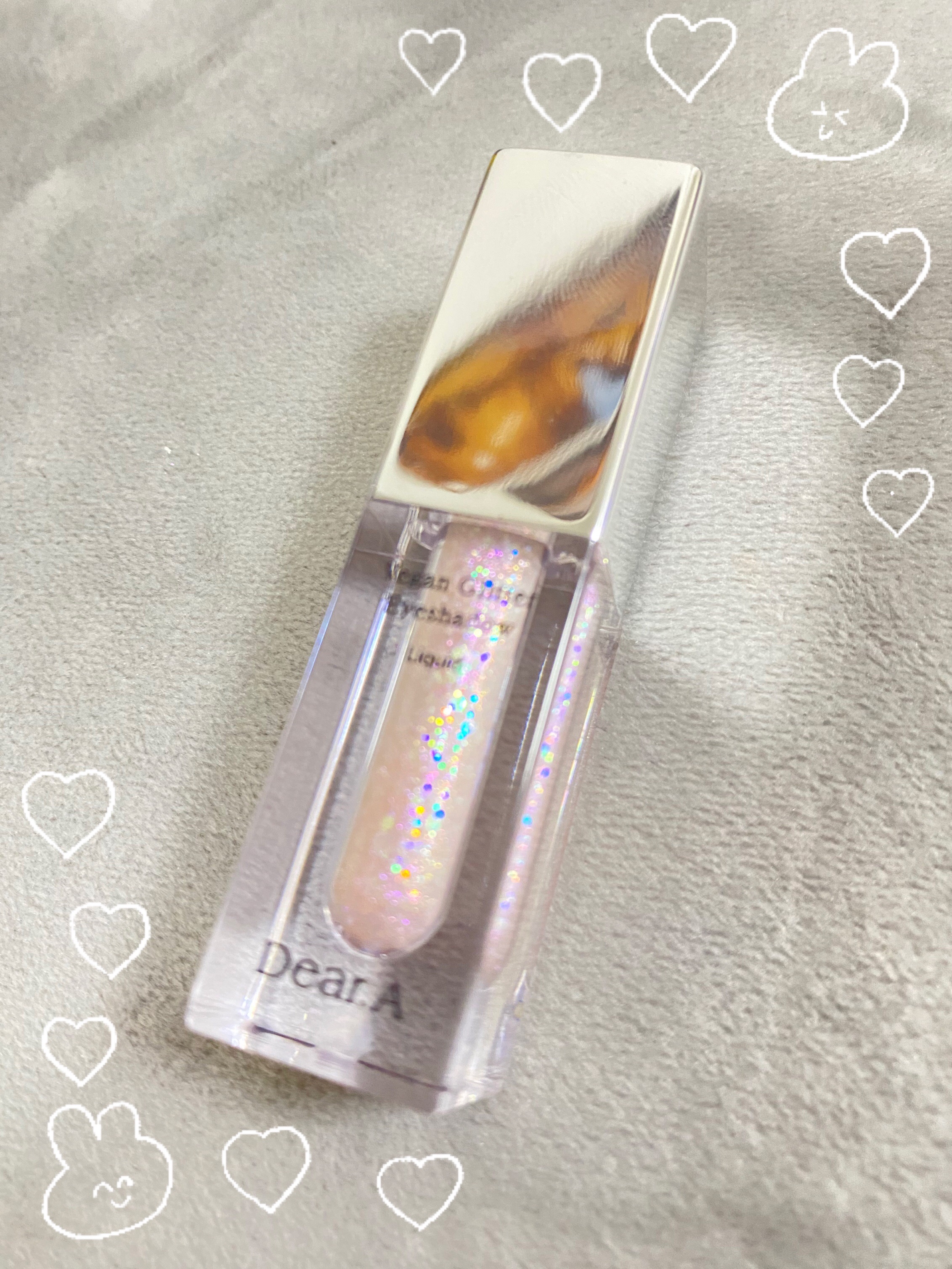 グリッターアイシャドウ/Dear.A/グリッターを使ったクチコミ（1枚目）