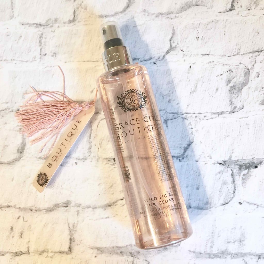 グレースコール ブティック ボディミスト イングリッシュローズ＆シャンパン/グレースコール/香水(その他)を使ったクチコミ（1枚目）