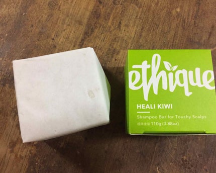 シャンプー バー ヒーリ キウィ/Ethique/市販シャンプーを使ったクチコミ(1枚目)