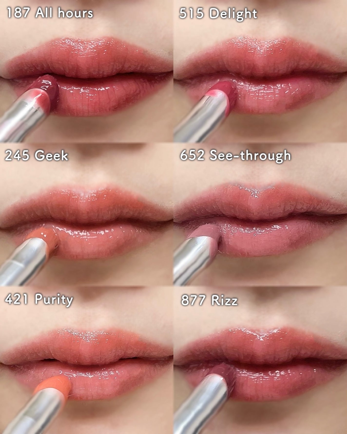 UNSEEN BLUR TINT/Oddtype/口紅を使ったクチコミ(3枚目)