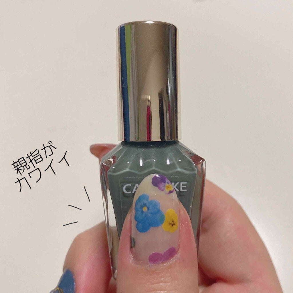 カラフルネイルズ/キャンメイク/マニキュアを使ったクチコミ(4枚目)