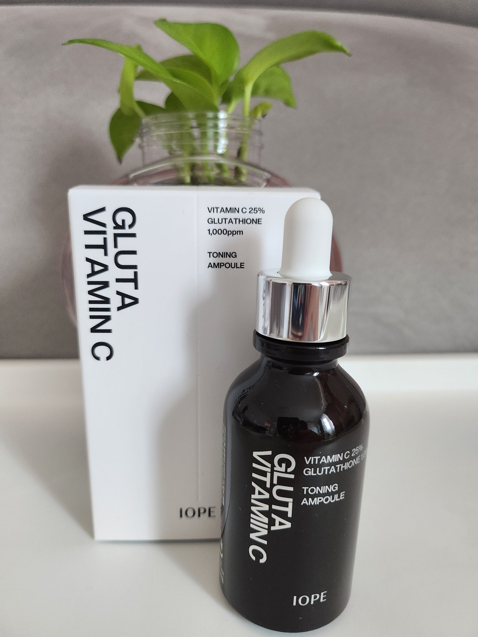グルタ ビタミンC トーニング アンプル/IOPE/美容液を使ったクチコミ（1枚目）