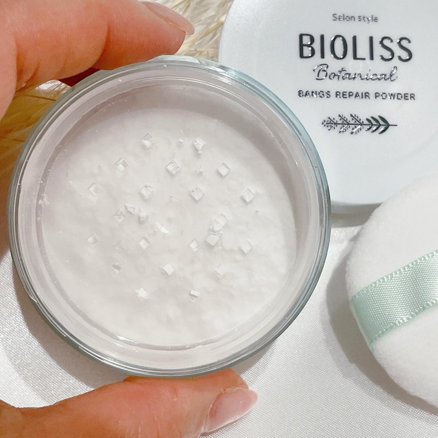 ボタニカル 前髪お直し パウダー/SSビオリス/その他スタイリングを使ったクチコミ(3枚目)