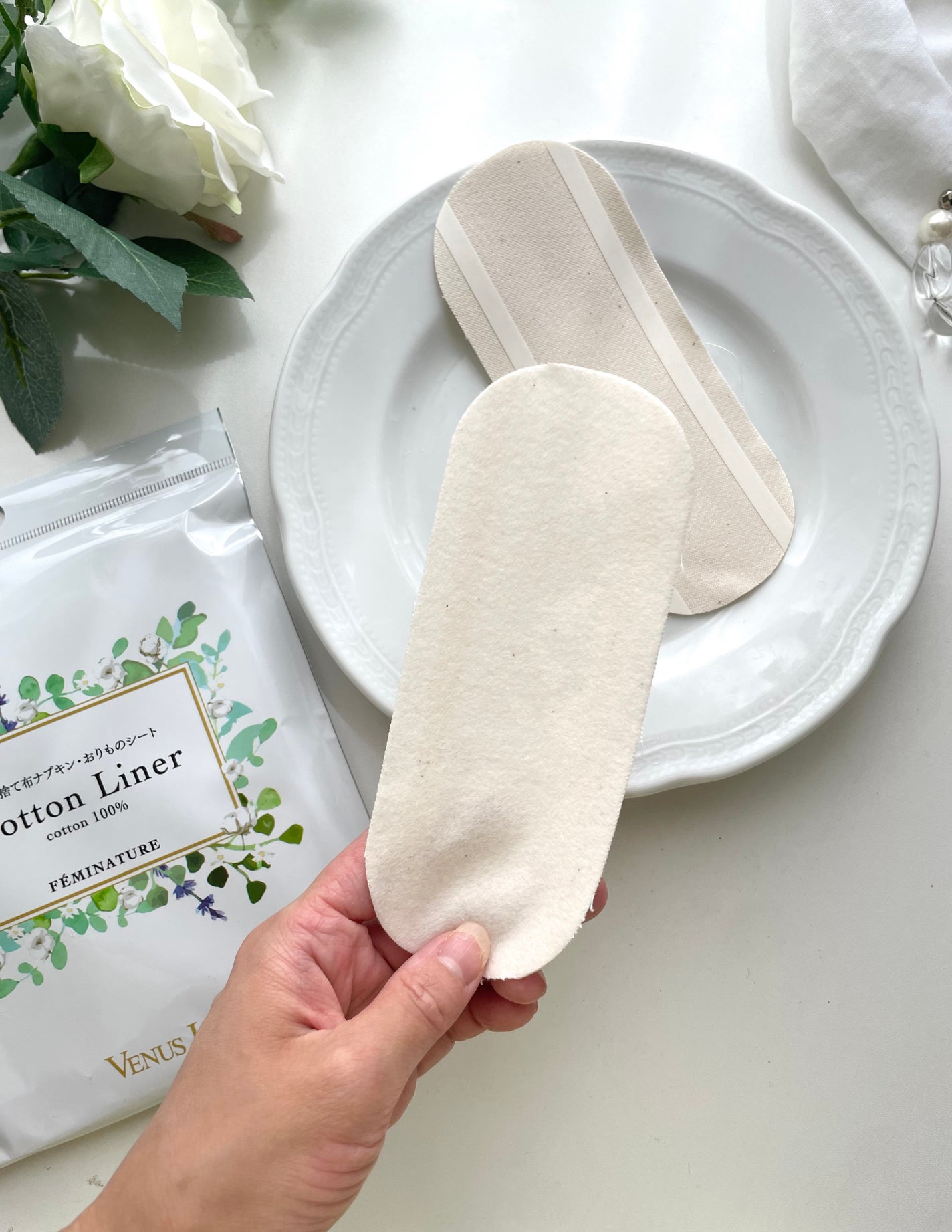 フェミナチュールコットンライナー/ヴィーナスラボ/おりものシートを使ったクチコミ(3枚目)