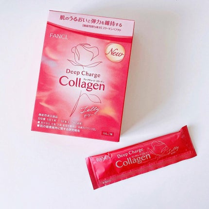 ディープチャージ コラーゲン スティックゼリー/ファンケル/美容サプリメントを使ったクチコミ(1枚目)