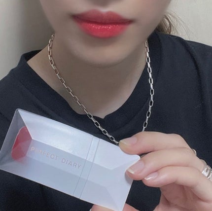 PERFECT DIARY (パーフェクトダイアリー) READ ME フローティングライト リップグロス/PERFECT DIARY/リップグロスを使ったクチコミ(3枚目)
