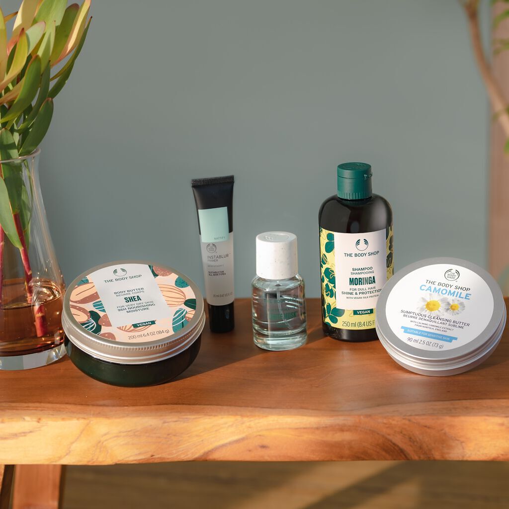 モリンガ シャイン＆プロテクト シャンプー/THE BODY SHOP/市販シャンプーを使ったクチコミ（1枚目）