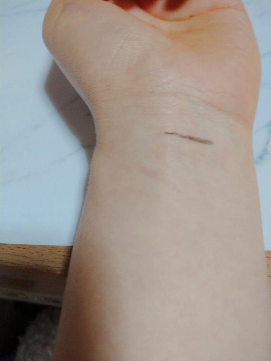 インク シン シン ブラッシュ ライナー/PERIPERA/リキッドアイライナーを使ったクチコミ(2枚目)