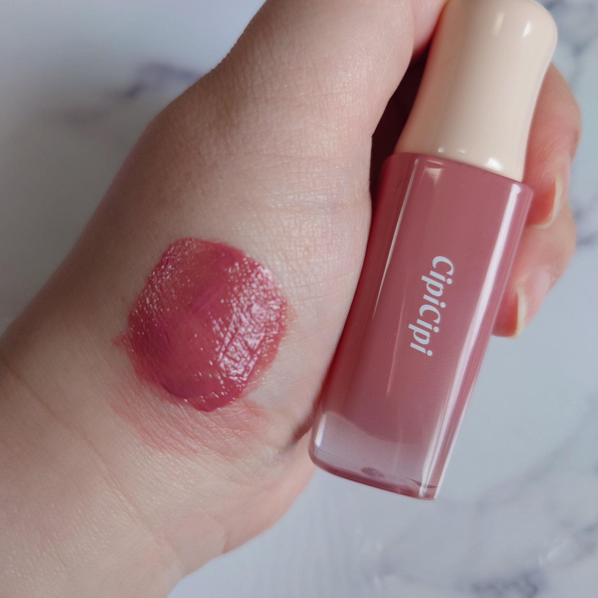 デューイフィルムティント/CipiCipi/リップティントを使ったクチコミ（2枚目）