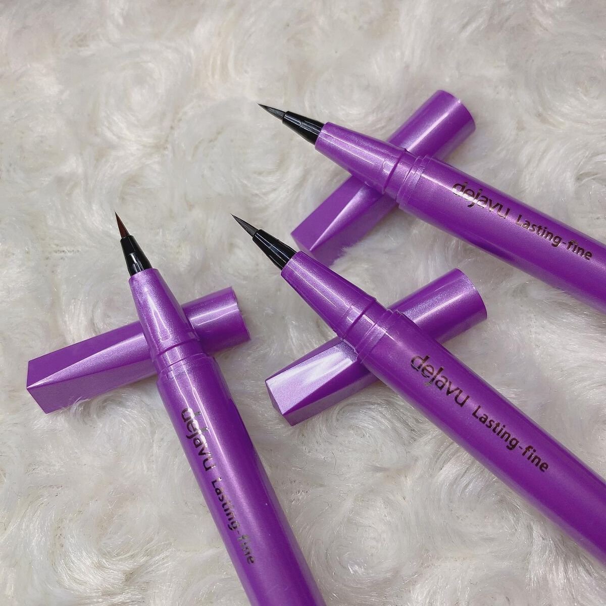 「密着アイライナー」ショート筆リキッド/デジャヴュ/リキッドアイライナーを使ったクチコミ(3枚目)