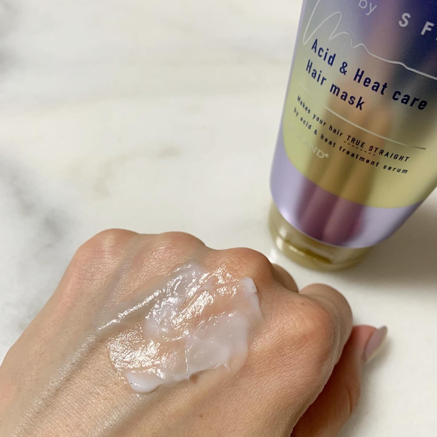 酸熱TRヘアマスク/TRUEST/ヘアマスク・ヘアパックを使ったクチコミ(3枚目)